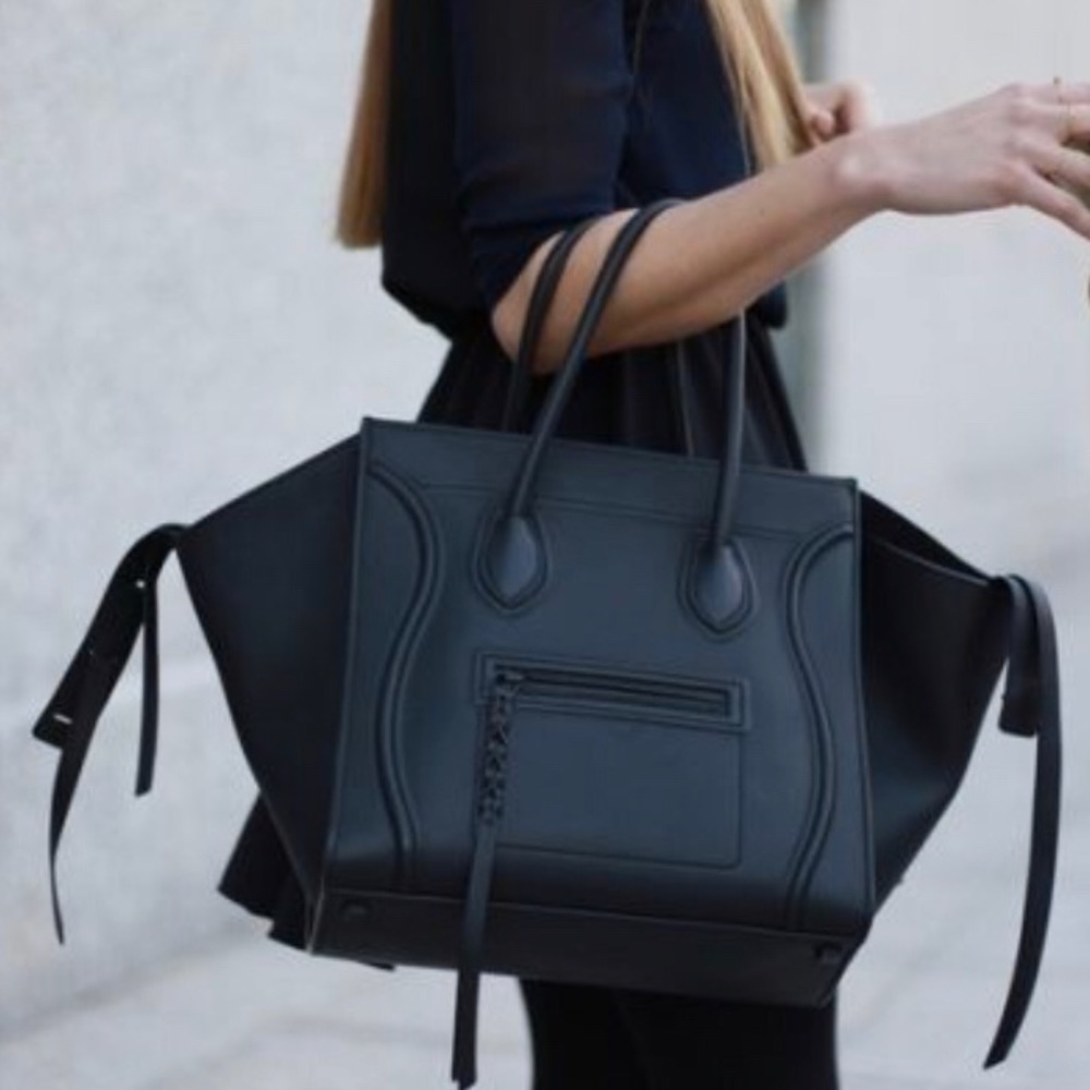 Celine Phantom Black Handbag